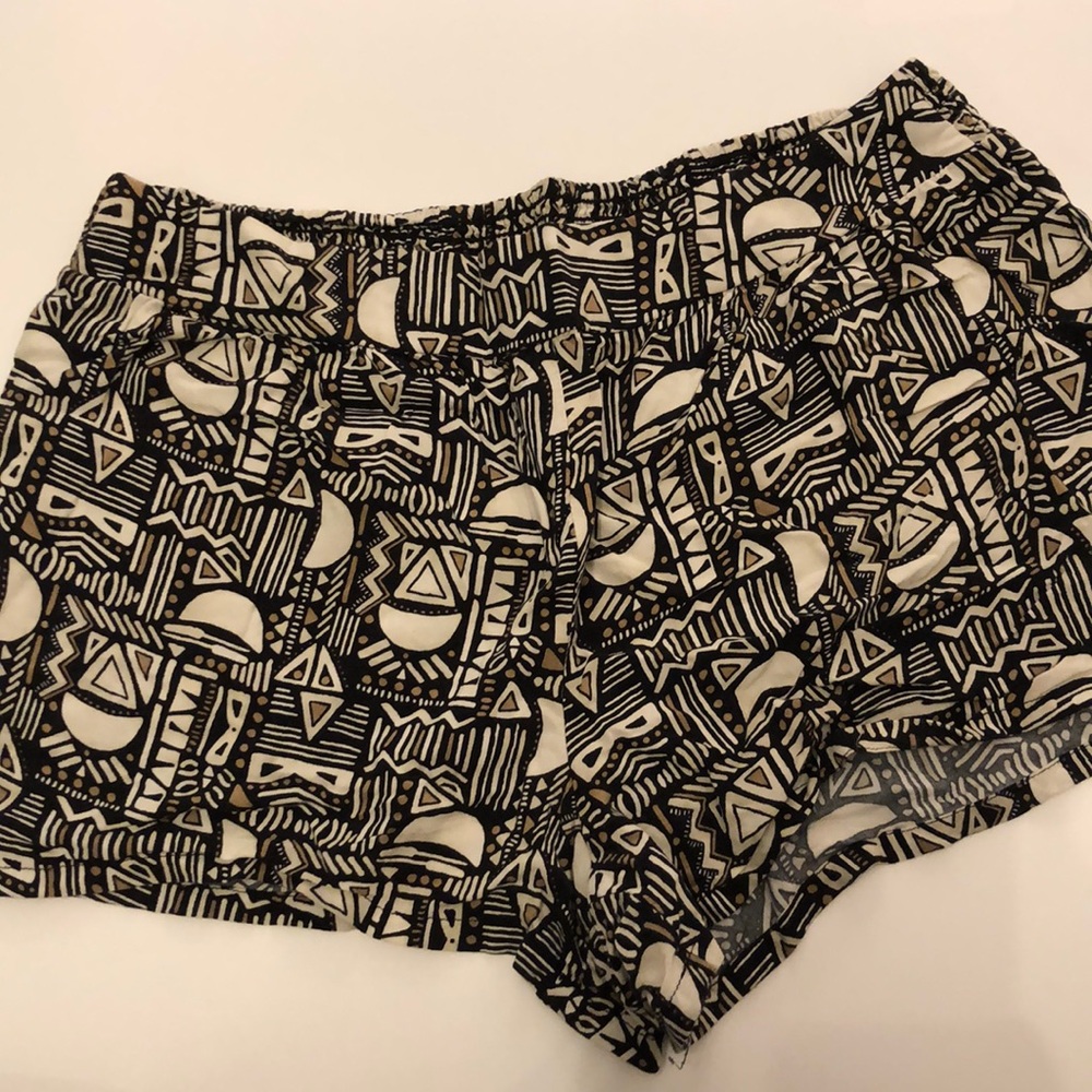 Aztec Printed Flowy Shorts